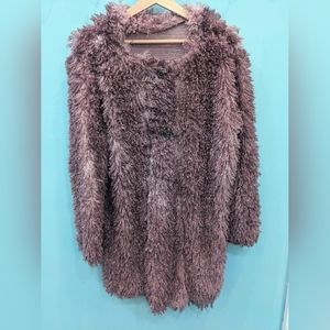 Lavender Faux-fur Jacket 💜